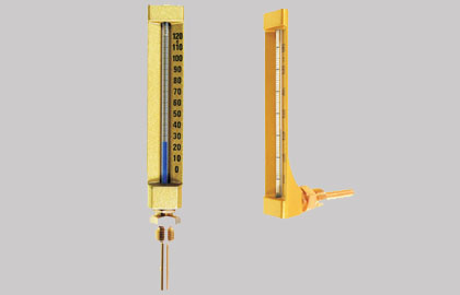 Machine Thermometer V Line Temperature Industrial Gauge